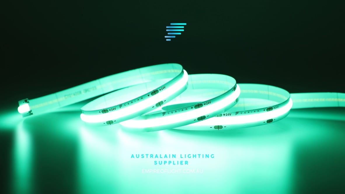 Flexi Green COB Strip lights