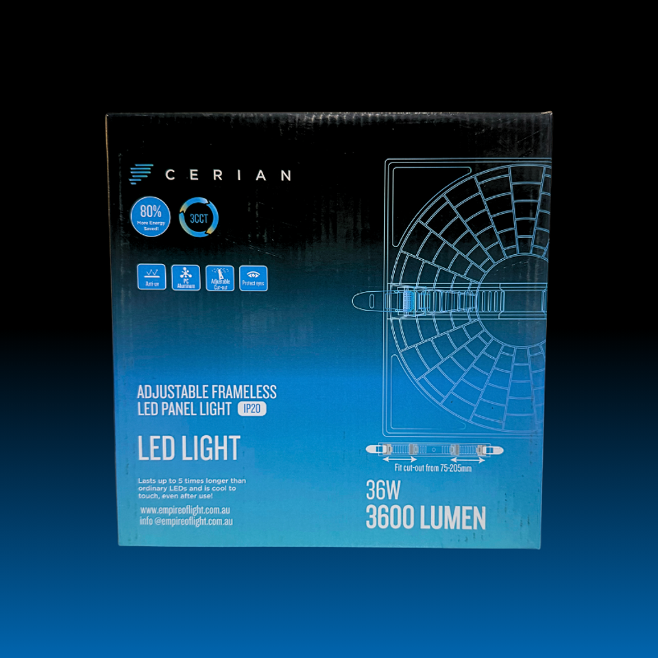 36W Tricolour Adjustable LED Downlight - Image 4