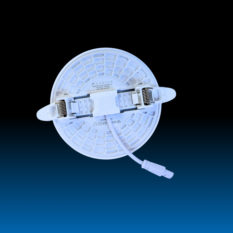 12W Tricolour Adjustable Downlight - Image 2