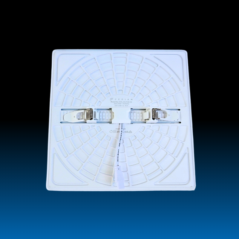 36W Tricolour Adjustable LED Downlight Square