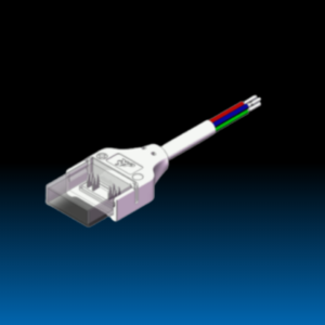 IP67 Waterproof 4-Pin LED Strip Connector