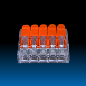 Wire Quick Connectors 5 Pole 4MM Red