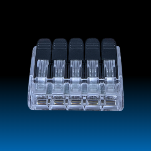 Wire Quick Connectors 5 Pole 4MM Black