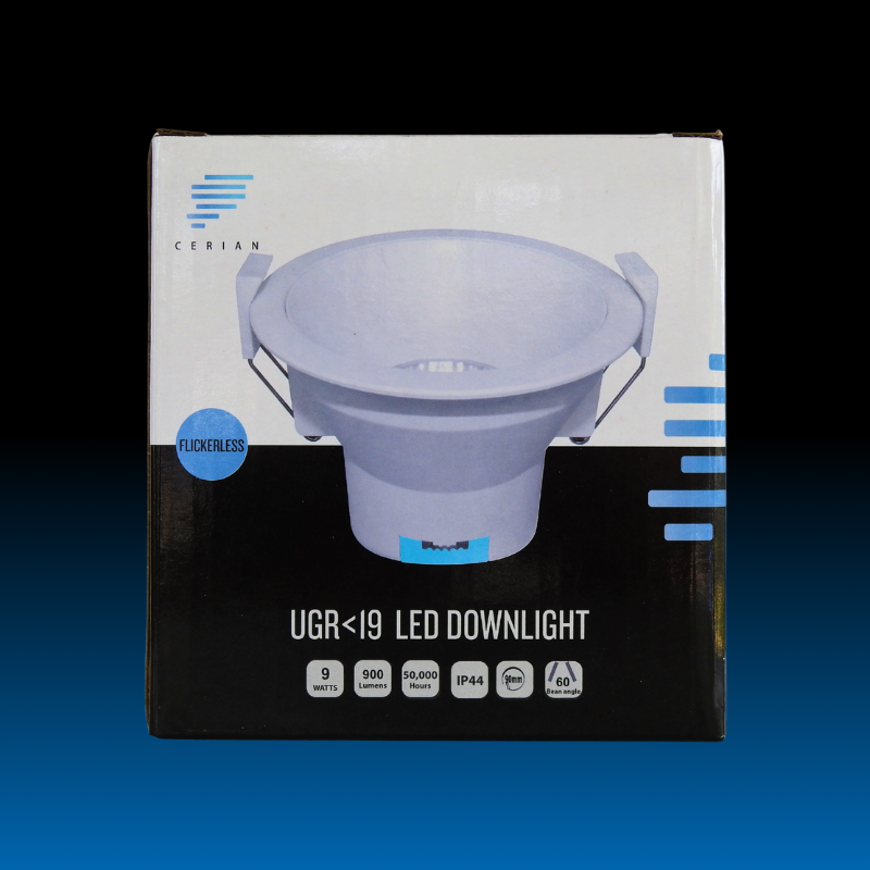 Alaatree-UG 9W Recessed White Led Downlight - Image 2