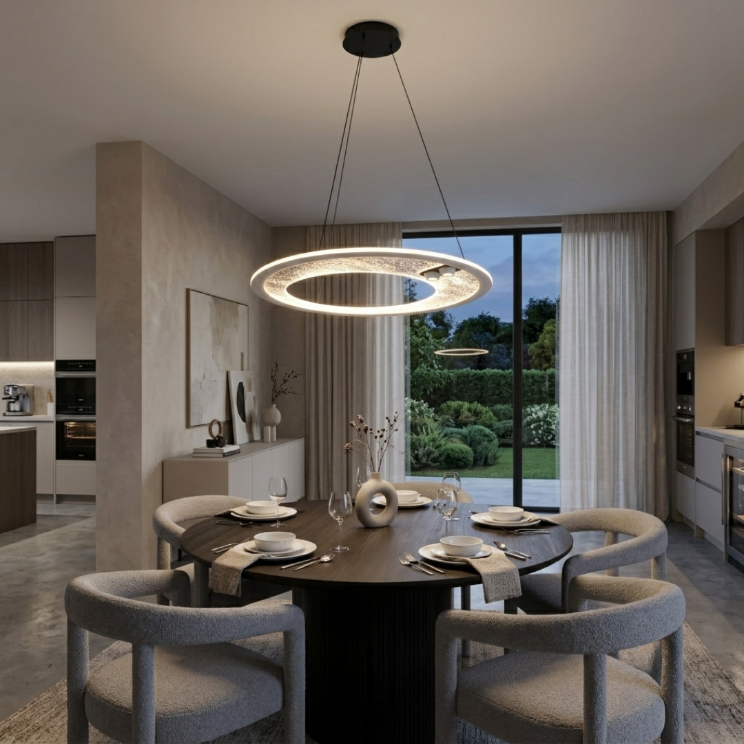 City In The Sky D/800 modern LED pendant light - Image 6
