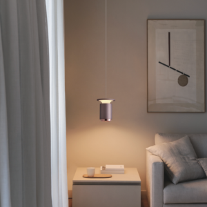 Hundred Schools LED Pendant Light | 7W Smart Dimmable | Diamond Brown & Rose Gold