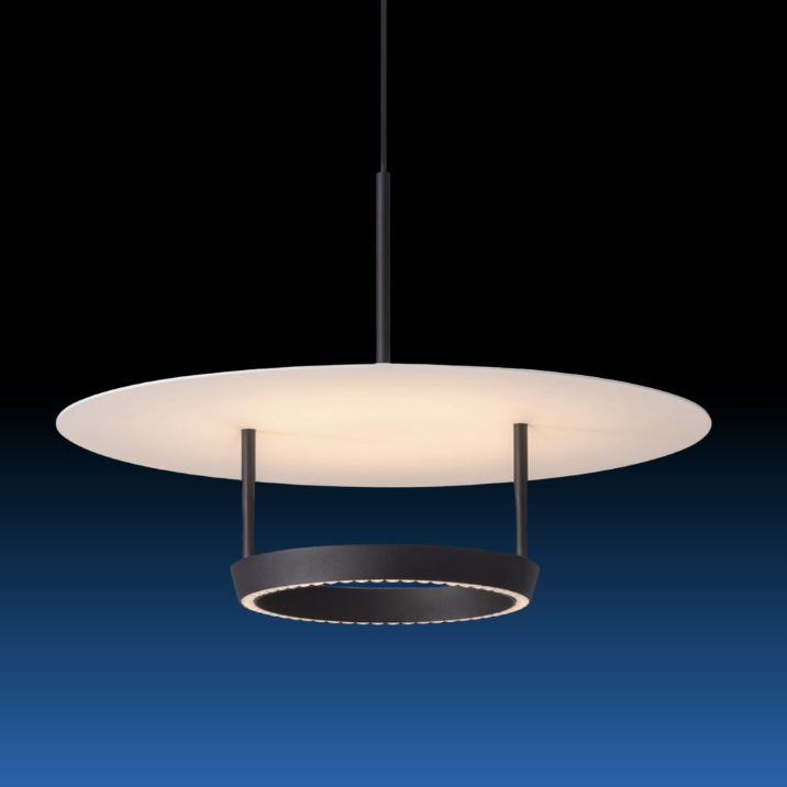 Sunset LED Pendant Light | 87W Smart Dimmable | Sand White & Sand Black - Image 4