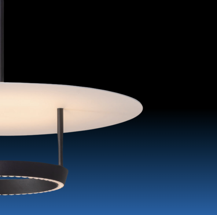 Sunset LED Pendant Light | 87W Smart Dimmable | Sand White & Sand Black - Image 2