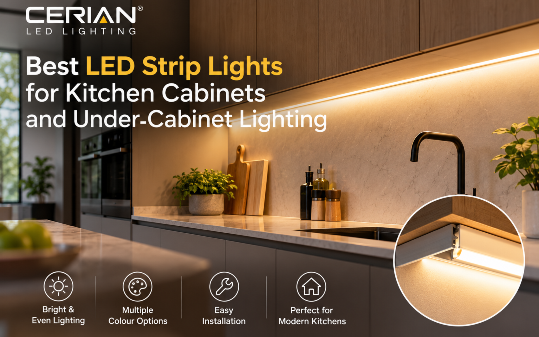 Best LED Strip Lights for Kitchen Cabinets and Under-Cabinet Lighting